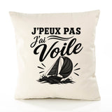 Housse de Coussin J’peux pas j’ai Voile