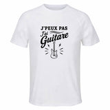 T-shirt de Sport Homme J’peux pas j’ai Guitare – guitare électrique
