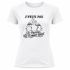T-shirt de Sport Femme J’peux pas je préfère les Flamants roses