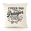 Housse de Coussin J’peux pas j’ai Potager