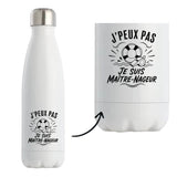 Gourde Isotherme J’peux pas je suis Maître-nageur