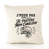 Housse de Coussin J’peux pas je préfère mon Caméléon