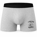 Boxer Homme J’peux pas je suis Pizzaiolo – Impression devant