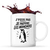 Mug J’peux pas je préfère les Manchots