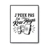 Poster J’peux pas j’ai Krav Maga