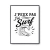 Poster J’peux pas j’ai Surf