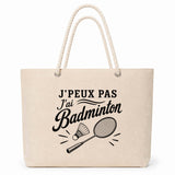 Sac Isotherme J’peux pas j’ai Badminton