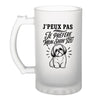 Verre à Bière J’peux pas je préfère mon Shih Tzu