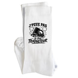 Chaussettes Homme Femme J’peux pas je suis Traducteur