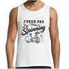 Débardeur Homme J’peux pas j’ai Spinning