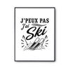 Poster J’peux pas j’ai Ski