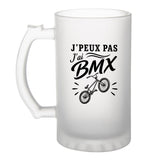 Verre à Bière J’peux pas j’ai BMX