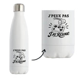 Gourde Isotherme J’peux pas j’ai Résine