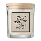 Bougie Parfumée Vanille J’peux pas je suis Toiletteur