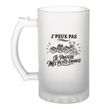 Verre à Bière J’peux pas je préfère mes Petits-enfants