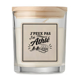 Bougie Parfumée Vanille J’peux pas j’ai Athlé