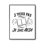 Poster J’peux pas je suis AESH