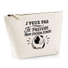 Trousse Beige J’peux pas je préfère mon Cochon d’Inde