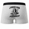 Boxer Homme J’peux pas je suis Déménageur – Impression au dos