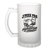 Verre à Bière J’peux pas je suis Préparateur de commandes