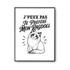 Poster J’peux pas je préfère mon Ragdoll