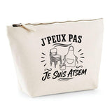Trousse Beige J’peux pas je suis ATSEM