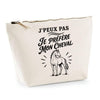 Trousse Beige J’peux pas je préfère mon Cheval