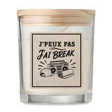 Bougie Parfumée Vanille J’peux pas j’ai Break
