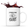 Mug J’peux pas j’ai Thème astral