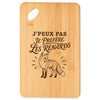 Planche à Découper J’peux pas je préfère les Renards