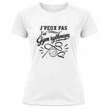 T-shirt de Sport Femme J’peux pas j’ai Gym rythmique