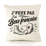 Housse de Coussin J’peux pas j’ai Boxe française