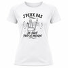 T-shirt de Sport Femme J’peux pas je suis Prof de musique