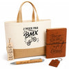 Coffret Cadeau J’peux pas j’ai BMX – Sac jute, carnet, stylo, porte-clés et marque-page