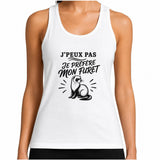 Débardeur Femme J’peux pas je préfère mon Furet