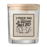 Bougie Parfumée Vanille J’peux pas je préfère mes BD