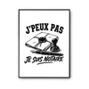 Poster J’peux pas je suis Notaire