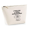 Trousse Beige J’peux pas je préfère mon Bulldog Français