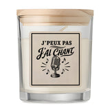 Bougie Parfumée Vanille J’peux pas j’ai Chant
