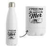 Gourde Isotherme J’peux pas je pars à la Mer