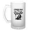 Verre à Bière J’peux pas j’ai Voile