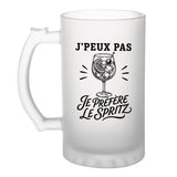 Verre à Bière J’peux pas je préfère le Spritz