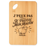 Planche à Découper J’peux pas je préfère mon Mouton