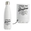 Gourde Isotherme J’peux pas j’ai Broderie