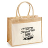 Sac Cabas Jute avec Poche J’peux pas j’ai Grand Prix