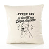 Housse de Coussin J’peux pas je préfère mon Dogue Argentin