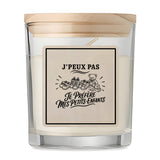Bougie Parfumée Vanille J’peux pas je préfère mes Petits-enfants