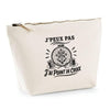 Trousse Beige J’peux pas j’ai Point de croix