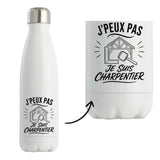 Gourde Isotherme J’peux pas je suis Charpentier