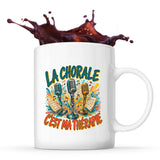 Mug La chorale c'est ma thérapie